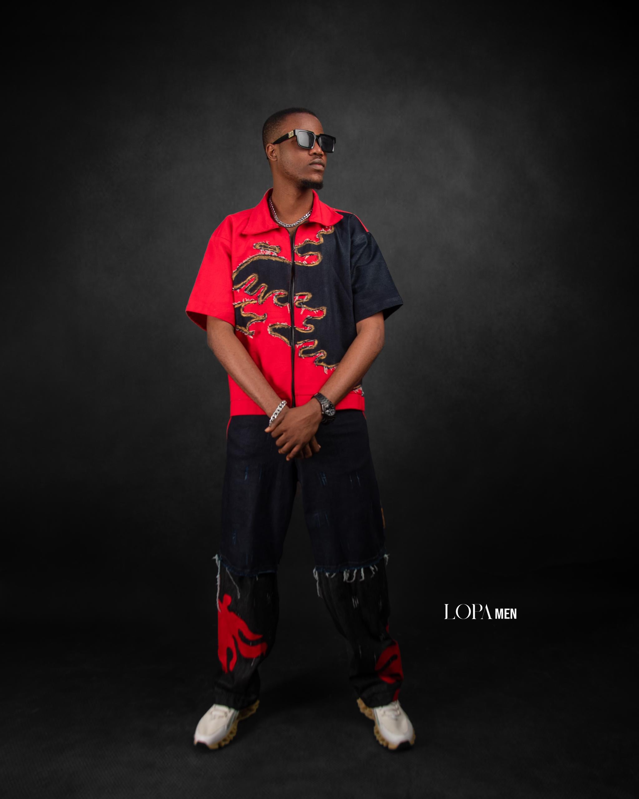 T SHIRT AND TROUSERS