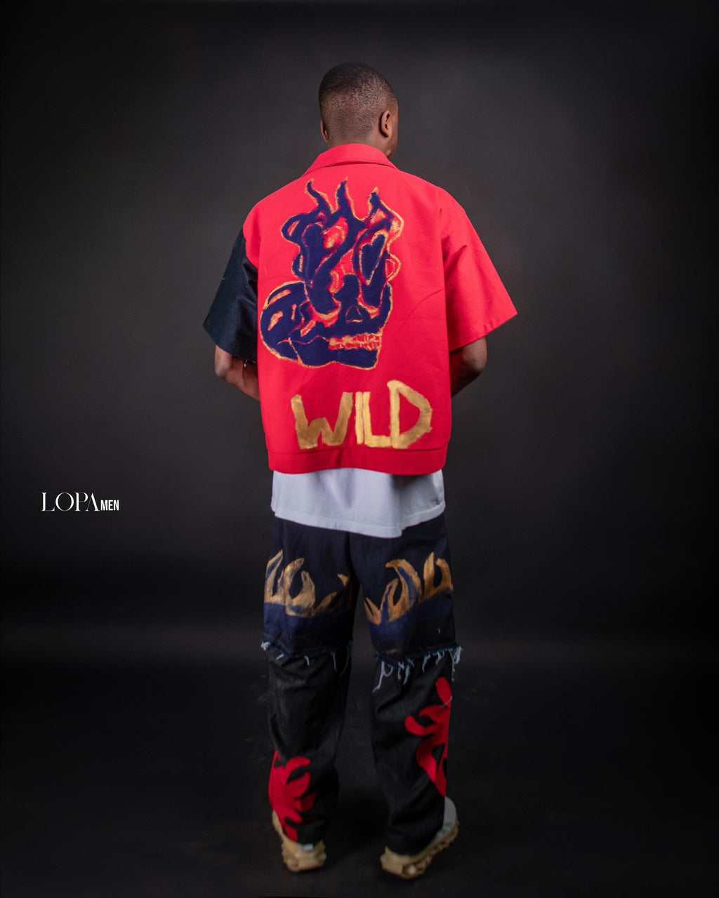 T SHIRT AND TROUSERS