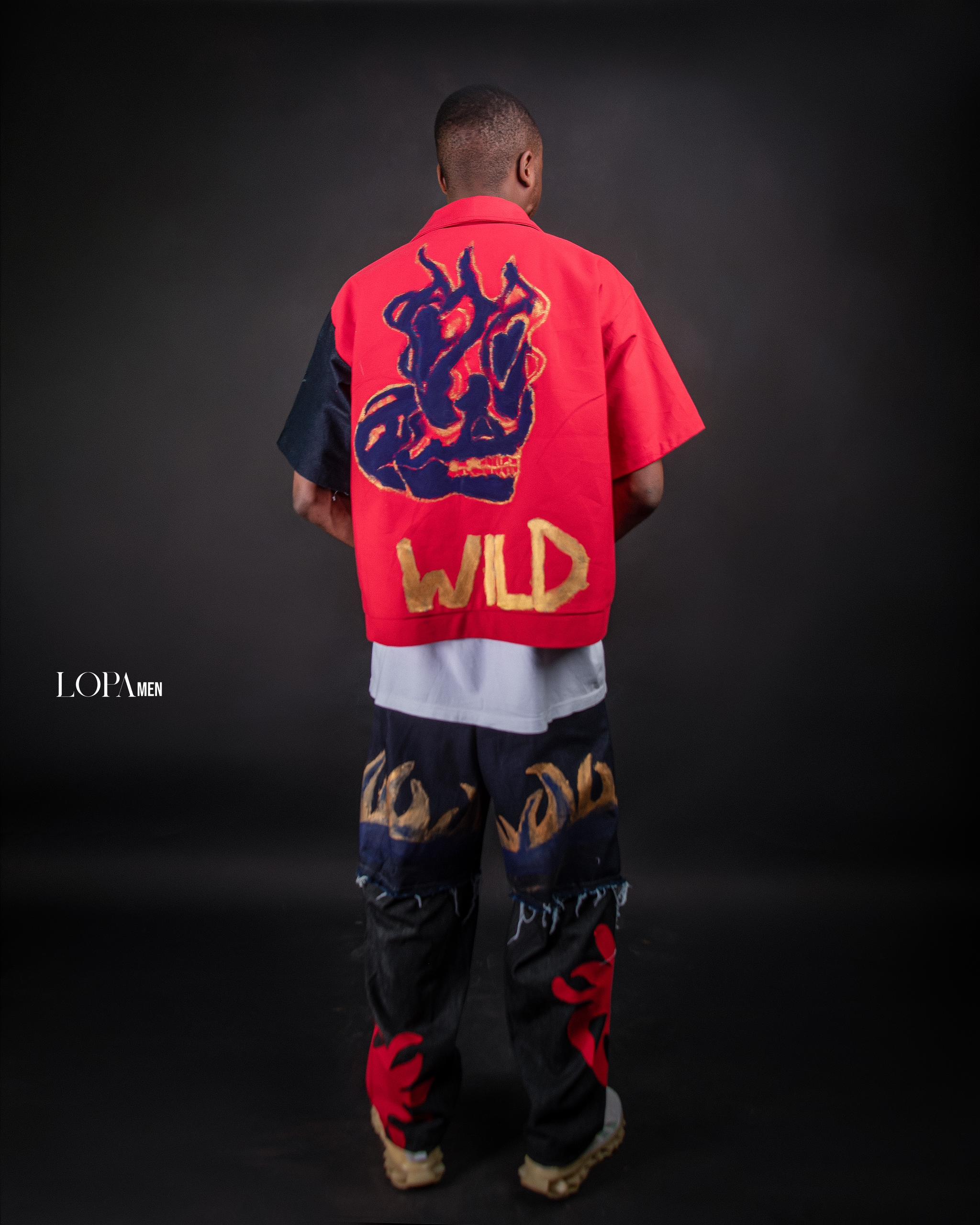 T SHIRT AND TROUSERS