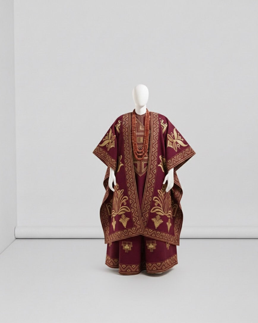 The Sovereign Glyph Oversized Robe