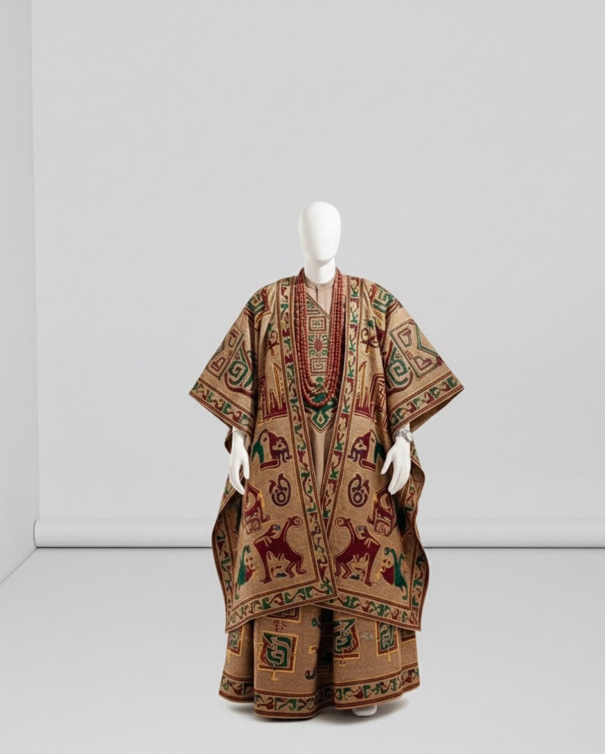 The Sovereign Glyph Oversized Robe