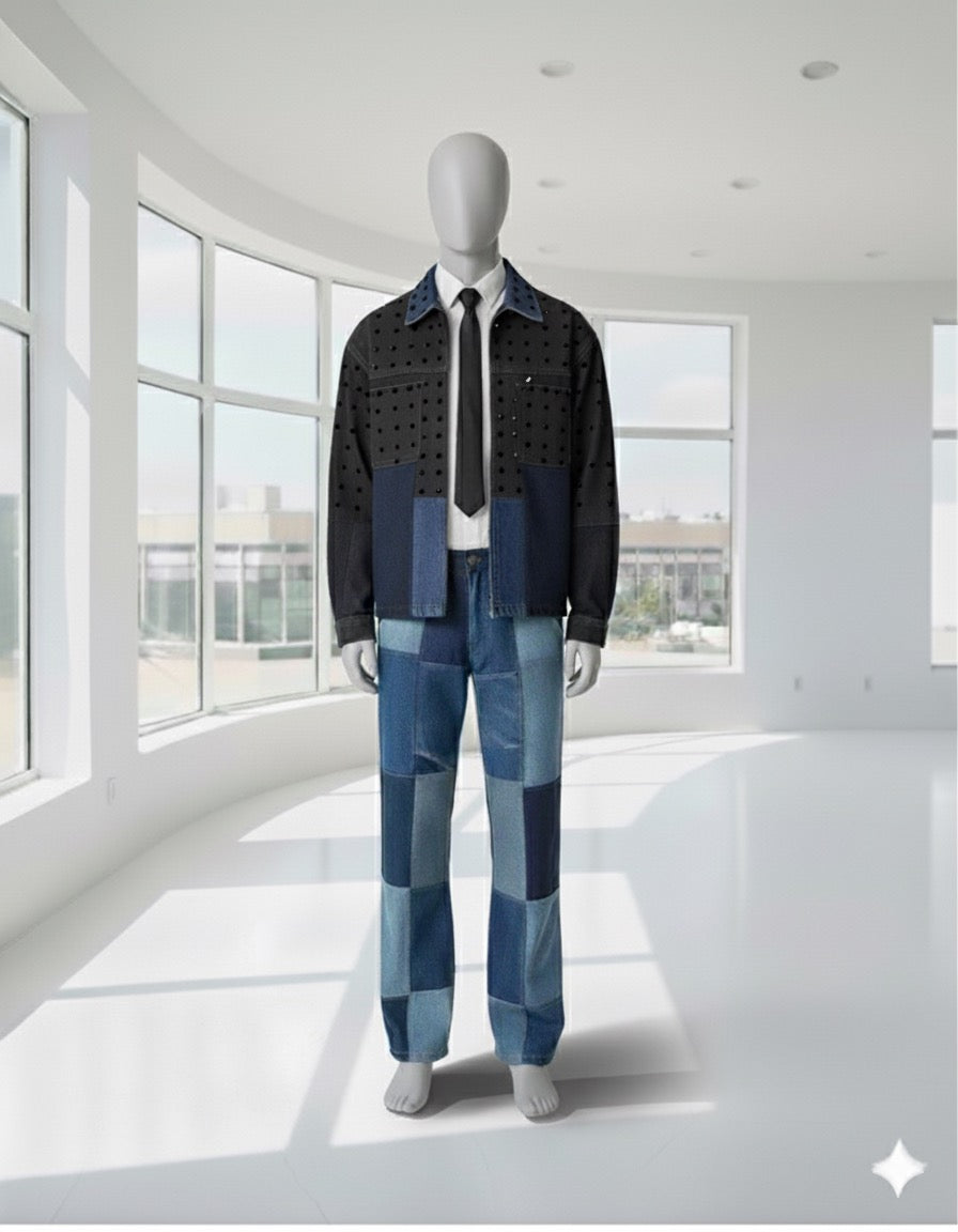 Blueprint Patchwork Denim